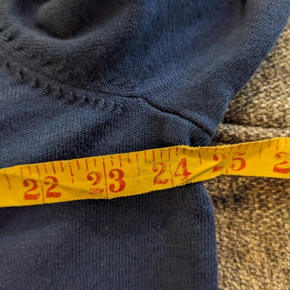 ‼️ CLEARANCE Studio Works blue, button down cardigan, size 2X - Picture 12 of 12